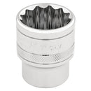 Draper Expert 1" 12pt.HI-Torq Socket-3/8SD - 49484