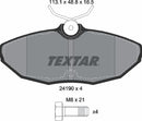 Textar Brake Pad Set - 2419001