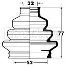 First Line Cv Joint Boot Kit Part No -FCB2884