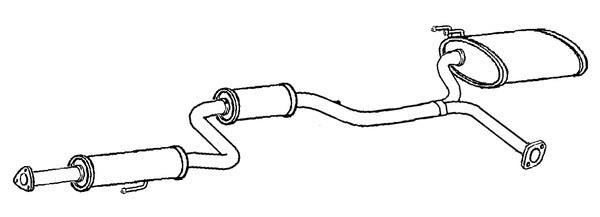 Klarius HA421E - Box With Tail Pipe Right Hand