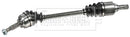 Borg & Beck Driveshaft - LH - BDS1762