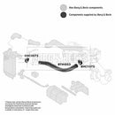 Borg & Beck Turbo Interclr Hose Part No -BTH1053
