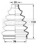 First Line Cv Joint Boot Kit Part No -FCB6067
