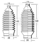 First Line Steering Gaiter Kit Part No -FSG3079
