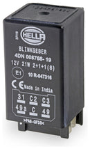 HELLA 4RA 965 400-101 Relay, main current - 24V - 4-pin connector