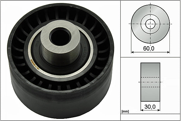 INA Deflection/Guide Pulley - Timing Belt - Part No - 532047310