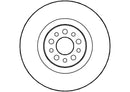 Disctech Brake Disc - Fits Bmw, Citroën - ABD2873 - Front Axle