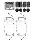 Borg & Beck Fitting Kit - Pads Part No -BBK1550