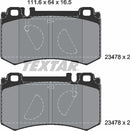 Textar Brake Pad Set - 2347801