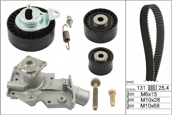 INA Water Pump & Timing Belt Set - Part No - 530010230