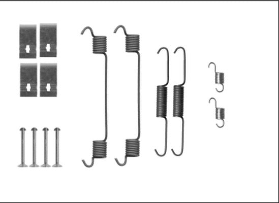 Mintex Rear Brake Shoe Fitting Kit - MBA860 fits Geo