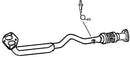 Klarius 301393 - Front Pipe For Cat  - Fits Alfa Romeo 145 1.6i