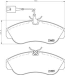Mintex Brake Pad Set fits -Citroën Fiat Peugeot MDB2158 (also fits other vehicles)
