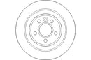 Disctech Brake Disc - Fits Volvo - ABD3099 - Rear Axle