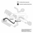 Borg & Beck Turbo Hose Part No -BTH1279