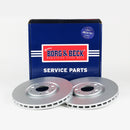 Borg & Beck Brake Disc Pair Part No -BBD5216
