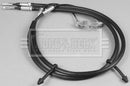 Borg & Beck Brake Cable - Rear -BKB2895
