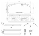 Borg & Beck Brake Pads - BBP33007HD