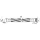 Borg & Beck Brake Hose Part No -BBH6254