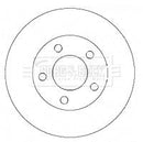 Borg & Beck Brake Disc Pair Part No -BBD4430
