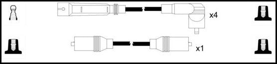 ElectroSpark Ignition Lead Set - OEK490