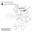 Borg & Beck Turbo Hose Part No -BTH1096