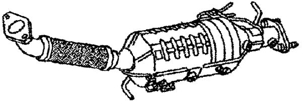 Klarius 390458 - Diesel Particulate Filter  - Fits Nissan Note 1.5dCi