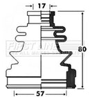 First Line Cv Joint Boot Kit Part No -FCB2855