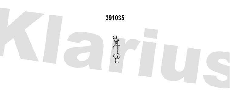 Klarius 391035 - Diesel Particulate Filter  - Fits Mercedes ClS
