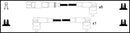 Lucas Ignition Lead Set - LUC4646