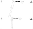 Lucas Ignition Lead Set - LUC7124