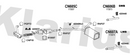 Klarius CN605C - Box With Centre Pipe  - Fits Citroen Dispatch 2.0HDi