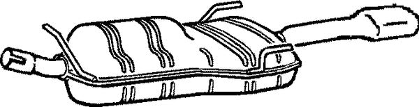 Klarius GM108T - Box With Tail Pipe