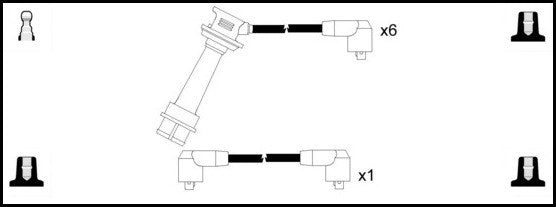 ElectroSpark Ignition Lead Set - OEK314