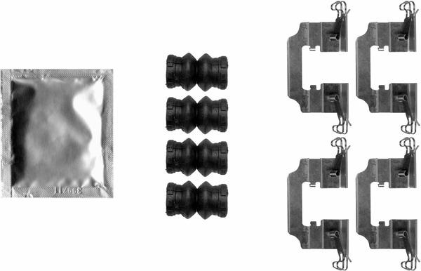 Textar Brake Pad Fitting Kit - 82546800