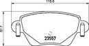 Mintex Brake Pad & Disc Kit fits -Ford Jaguar MDK0188 (also fits other vehicles)