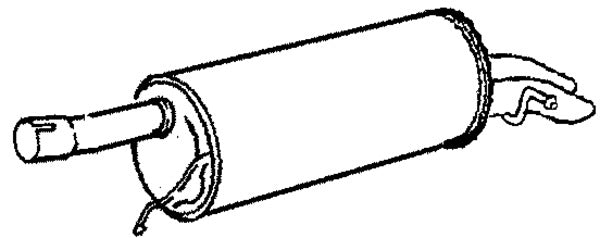 Klarius VW550C - Box With Tail Pipe