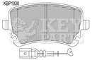 Key Parts Brake Pad Set -KBP1930