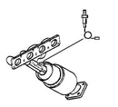 Klarius 323914 - Catalyst Type Approved Withpip  - Fits BMW 118 2.0i