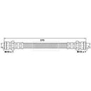 Borg & Beck Brake Hose Part No -BBH6414