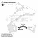 Borg & Beck Turbo Hose Part No -BTH1125