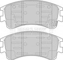 Borg & Beck Brake Pad Set - BBP1815
