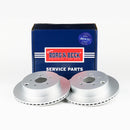 Borg & Beck Brake Disc Pair Part No -BBD5455