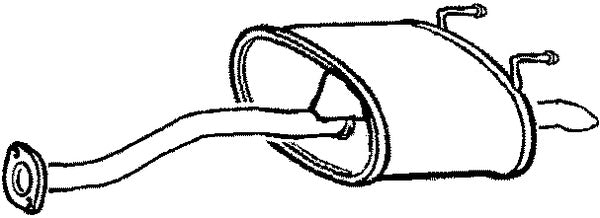 Klarius HA465P - Box With Tail Pipe