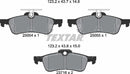 Honda, Brake Pad Set - Textar 2505401