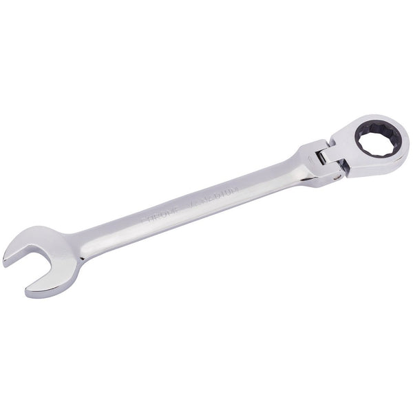 Draper HI-TORQ Metric Flexible Head Ratchet Combination Spanner, 21mm