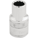 Draper Expert 11mm 12pt Socket 1/2DR Pckd - 33095