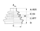 Borg & Beck Cv Joint Boot Kit Part No -BCB1006