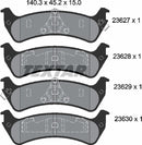 Textar Brake Pad Set - 2362701