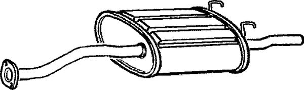 Klarius HA236C - Box With Tail Pipe